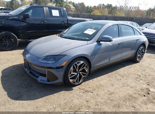KMHM54AC5SA089897 2025 HYUNDAI IONIQ 6 Gray Front left