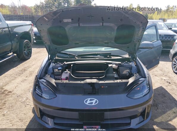 KMHM54AC5SA089897 2025 HYUNDAI IONIQ 6 Gray Rear view
