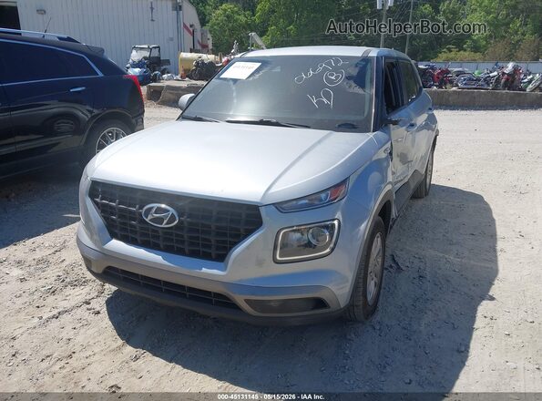 KMHRB8A30MU066972 2021 HYUNDAI VENUE Silver Przód lewy