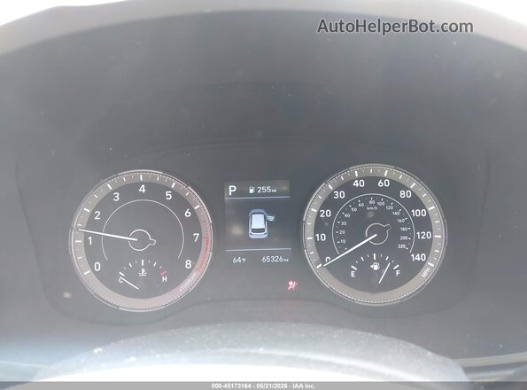 KMHRB8A34MU076064 2021 HYUNDAI VENUE Blue Widok tylnych siedzeń