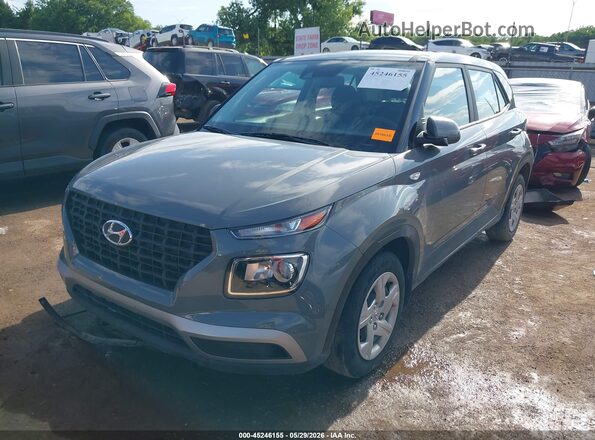 KMHRB8A38LU015671 2020 HYUNDAI VENUE Серый Передняя левая четверть