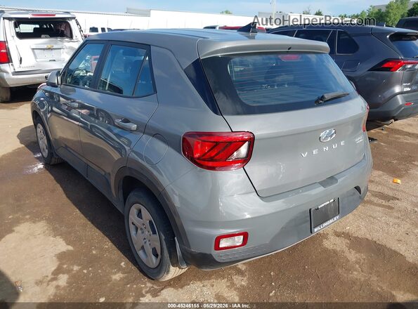 KMHRB8A38LU015671 2020 HYUNDAI VENUE Серый Задняя левая четверть