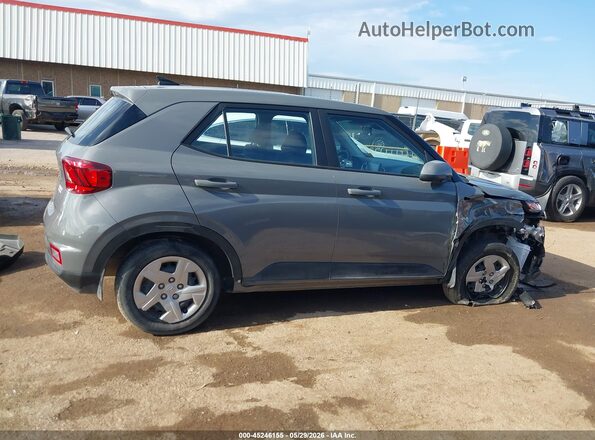 KMHRB8A38LU015671 2020 HYUNDAI VENUE Серый Вид задней части салона