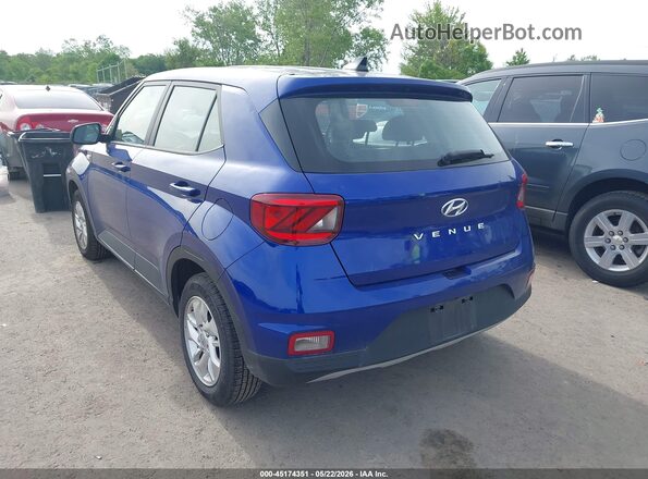 KMHRB8A3XMU067966 2021 HYUNDAI VENUE Blue უკანა მარცხენა
