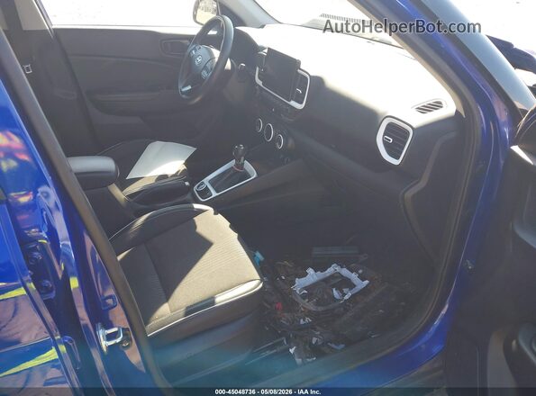 KMHRC8A30PU230965 2023 HYUNDAI VENUE Blue წინა სალონის ხედი