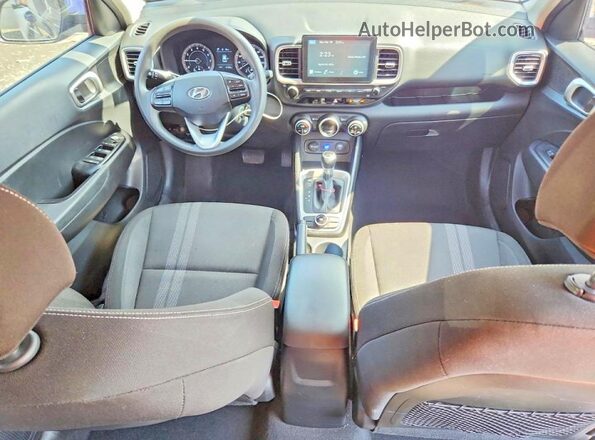 KMHRC8A31LU023026 2020 HYUNDAI VENUE Blue Widok deski rozdzielczej