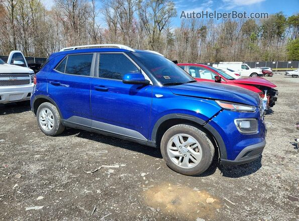KMHRC8A31LU023026 2020 HYUNDAI VENUE Blue Przód prawy