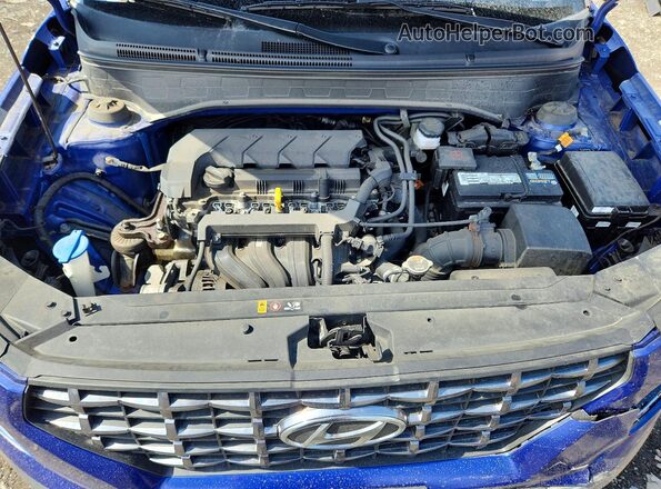 KMHRC8A31LU023026 2020 HYUNDAI VENUE Blue Widok wnętrza z tyłu