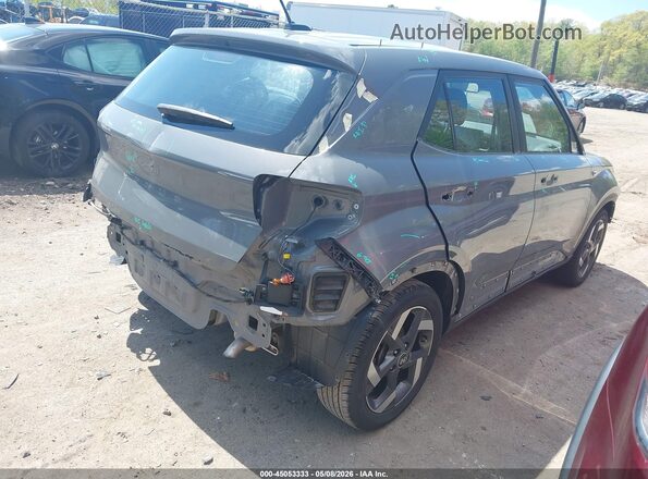 KMHRC8A31PU211616 2023 HYUNDAI VENUE Gray Trasero derecho