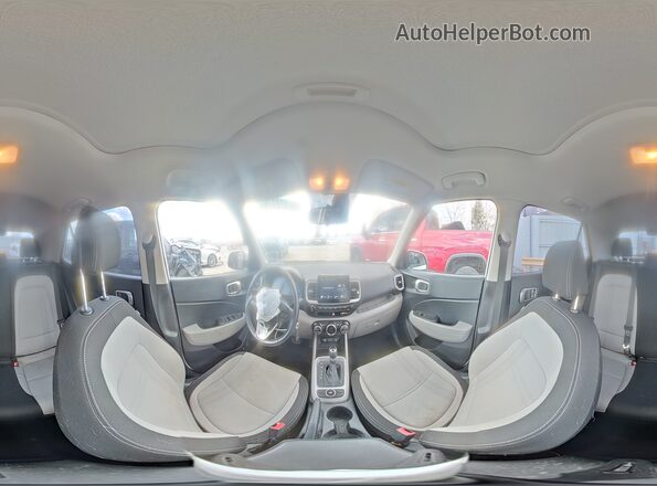 KMHRC8A31PU221062 2023 HYUNDAI VENUE Белый Панорамный вид салона 360°