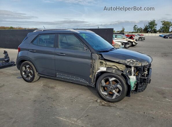 KMHRC8A31PU248696 2023 HYUNDAI VENUE Gray წინა მარჯვენა