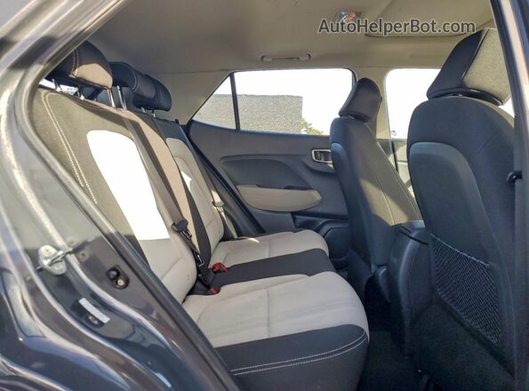 KMHRC8A31PU248696 2023 HYUNDAI VENUE Gray უკანა სალონის ხედი