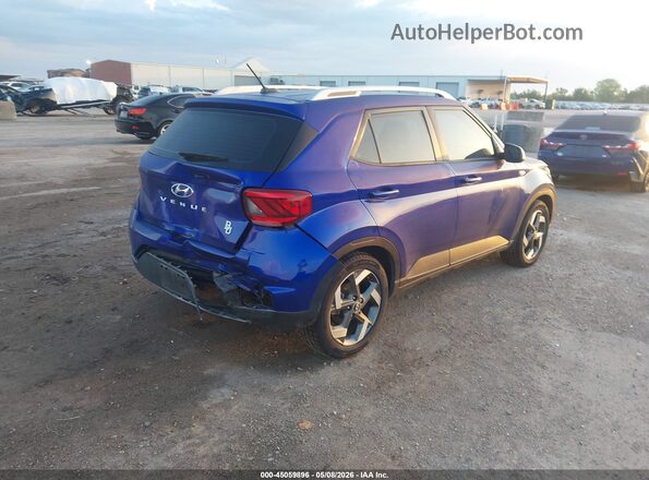 KMHRC8A31PU258922 2023 HYUNDAI VENUE Синий 