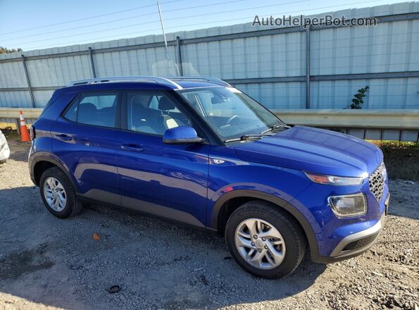 KMHRC8A32LU023052 2020 HYUNDAI VENUE Blue Delantero derecho