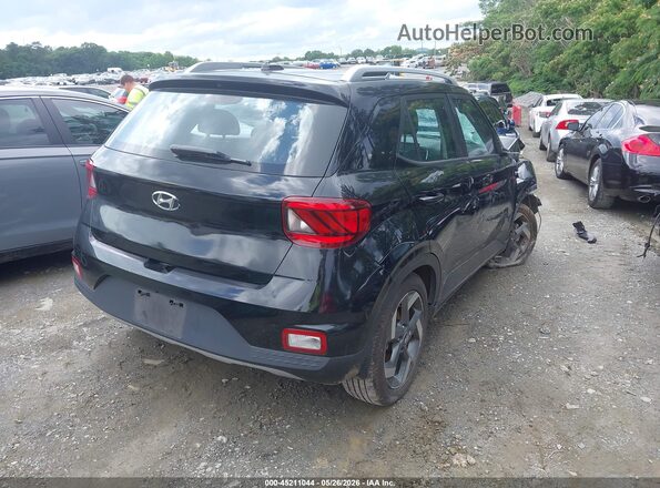 KMHRC8A32PU213469 2023 HYUNDAI VENUE Black Trasero derecho