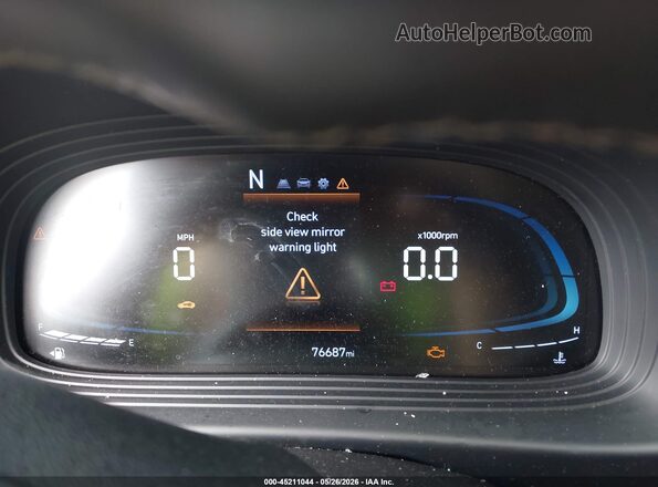 KMHRC8A32PU213469 2023 HYUNDAI VENUE Black Vista de los asientos traseros