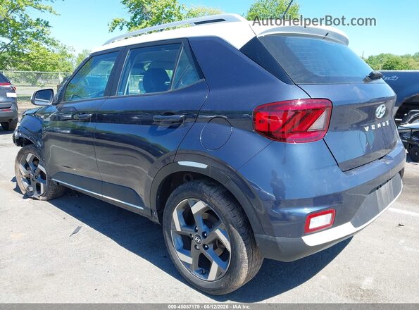 KMHRC8A32RU288451 2024 HYUNDAI VENUE Gray Trasero izquierdo