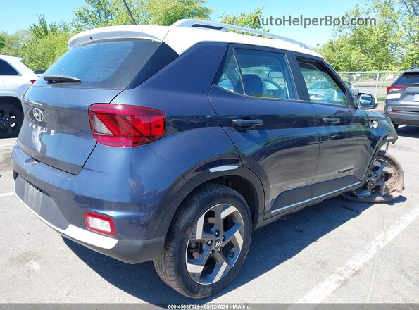 KMHRC8A32RU288451 2024 HYUNDAI VENUE Gray Trasero derecho