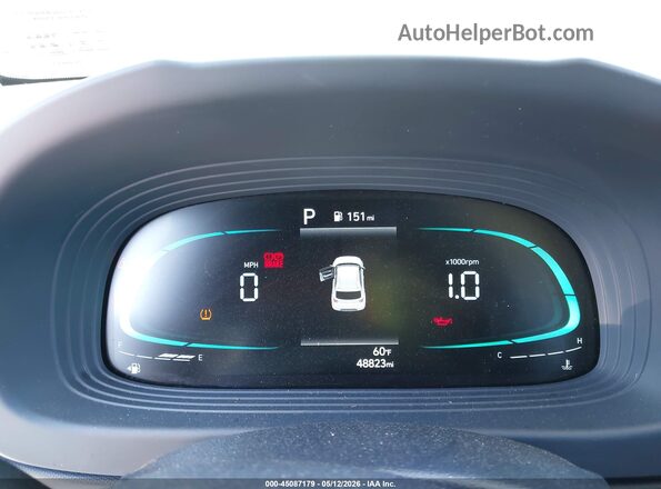 KMHRC8A32RU288451 2024 HYUNDAI VENUE Gray Vista de los asientos traseros