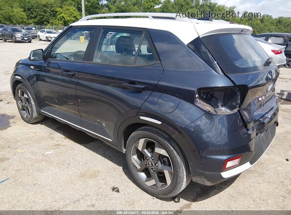 KMHRC8A33MU089448 2021 HYUNDAI VENUE Blue Задня ліва чверть