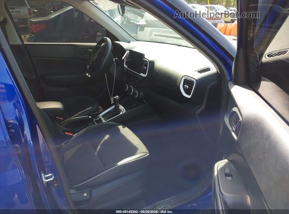 KMHRC8A33PU218972 2023 HYUNDAI VENUE Blue Vista interior delantera