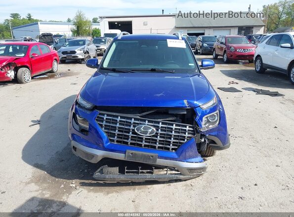 KMHRC8A33PU218972 2023 HYUNDAI VENUE Blue Vista del cuadro de instrumentos