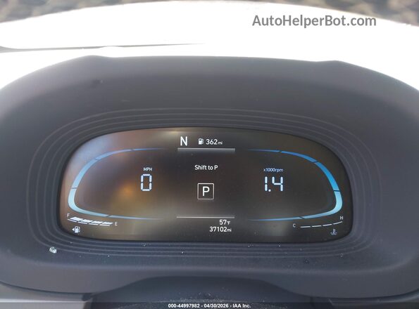KMHRC8A33PU232497 2023 HYUNDAI VENUE Blue Rear seats view