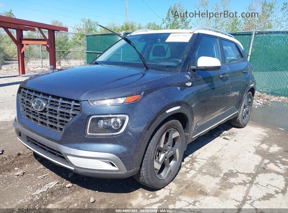 KMHRC8A33PU232497 2023 HYUNDAI VENUE Blue Front left