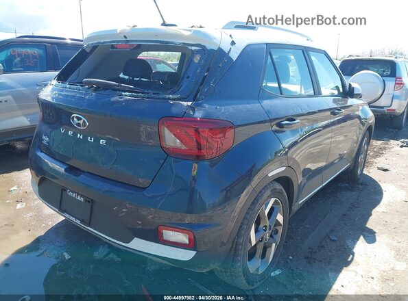 KMHRC8A33PU232497 2023 HYUNDAI VENUE Blue Rear right