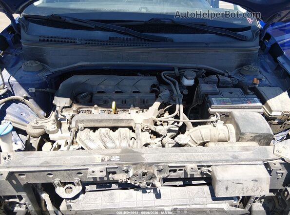 KMHRC8A34LU030195 2020 HYUNDAI VENUE Blue Widok z tyłu