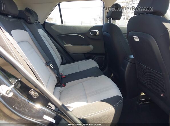 KMHRC8A34NU137671 2022 HYUNDAI VENUE Black VIN կոդի պիտակի տեսք