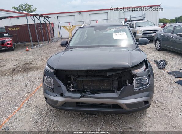 KMHRC8A34RU297295 2024 HYUNDAI VENUE Blue Rear interior view