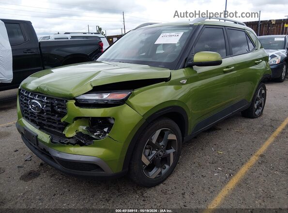 KMHRC8A34RU333549 2024 HYUNDAI VENUE Green Front left