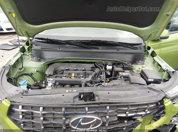 KMHRC8A34RU333549 2024 HYUNDAI VENUE Green Rear view
