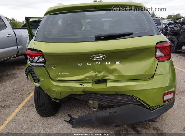 KMHRC8A34RU333549 2024 HYUNDAI VENUE Green Front view