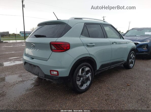 KMHRC8A34SU387553 2025 HYUNDAI VENUE Серый Задняя правая четверть