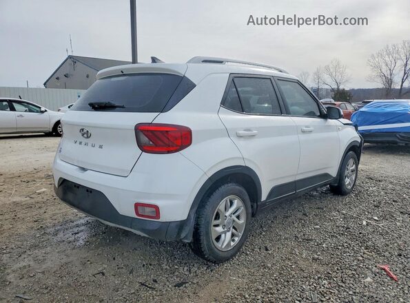 KMHRC8A35LU014717 2020 HYUNDAI VENUE White Задня права чверть