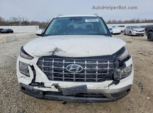 KMHRC8A35LU014717 2020 HYUNDAI VENUE White Вид спереду