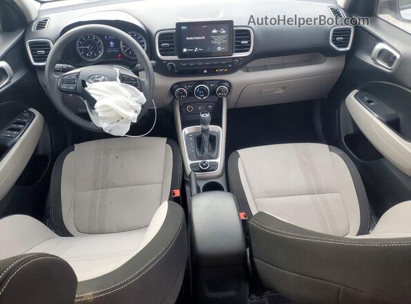 KMHRC8A35LU014717 2020 HYUNDAI VENUE White Вид панелі приладів