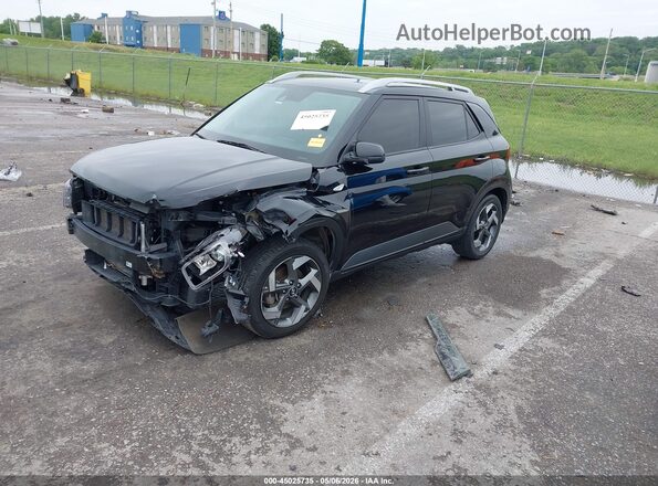 KMHRC8A35LU050293 2020 HYUNDAI VENUE Black Przód lewy