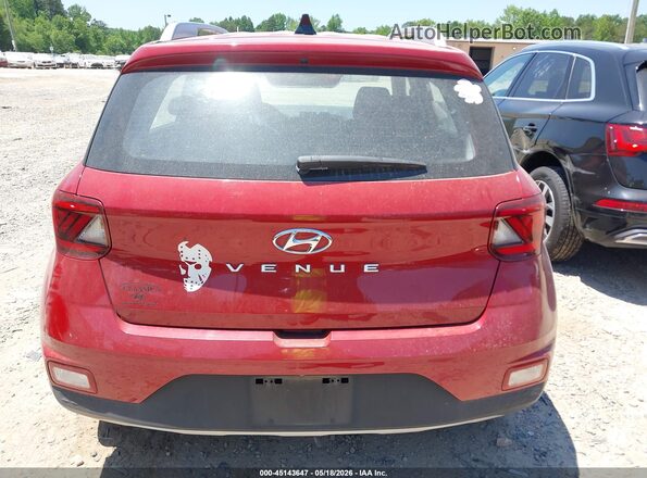 KMHRC8A35NU186619 2022 HYUNDAI VENUE Red 
