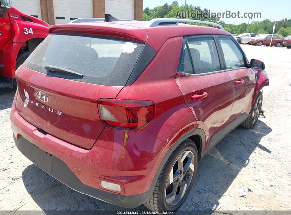 KMHRC8A35NU186619 2022 HYUNDAI VENUE Red 
