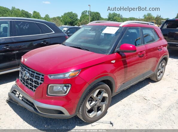 KMHRC8A35NU186619 2022 HYUNDAI VENUE Red 