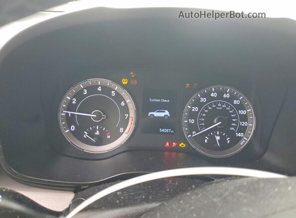 KMHRC8A36LU018114 2020 HYUNDAI VENUE Silver Սարքավորումների վահանակի տեսք