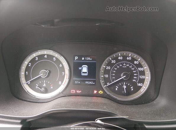 KMHRC8A36LU036807 2020 HYUNDAI VENUE Black უკანა სავარძლების ხედი
