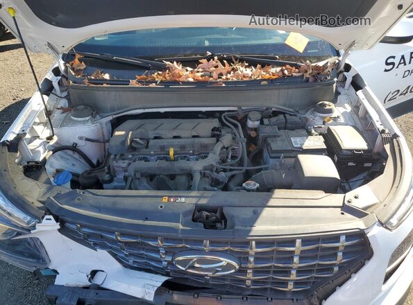 KMHRC8A36MU103746 2021 HYUNDAI VENUE White Widok komory silnika
