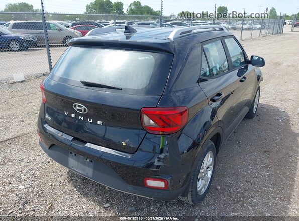 KMHRC8A37LU029767 2020 HYUNDAI VENUE Black Tył prawy