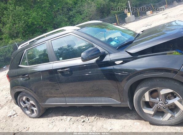 KMHRC8A37MU097472 2021 HYUNDAI VENUE Black Widok deski rozdzielczej