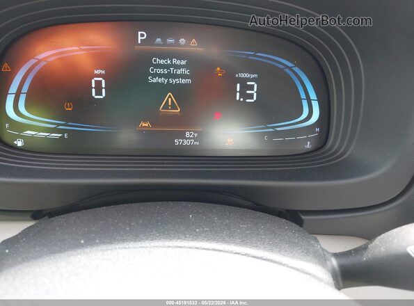 KMHRC8A37PU218683 2023 HYUNDAI VENUE Gray Вид задніх сидінь