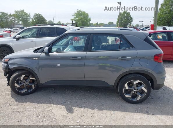 KMHRC8A37PU218683 2023 HYUNDAI VENUE Gray Панорамний вид салону 360°